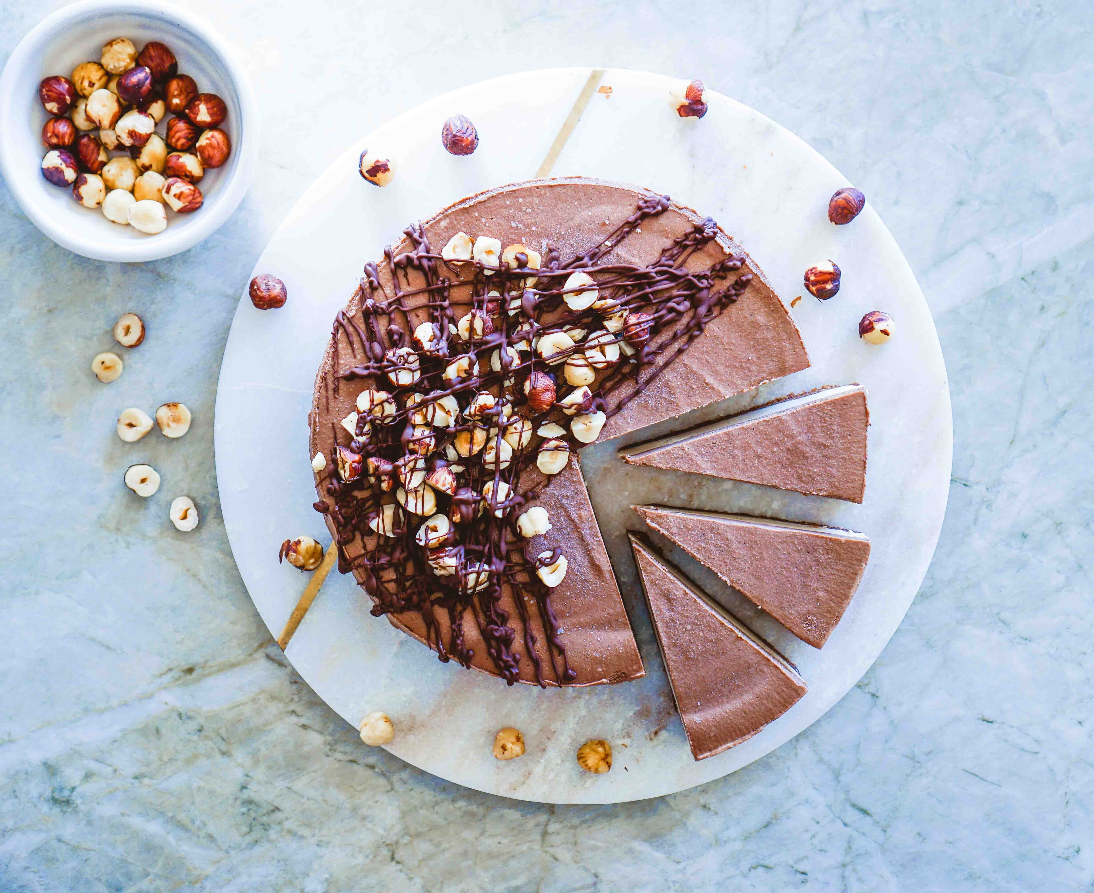 Chocolate Swirl Cheesecake